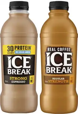 Coles Ice Break Iced Coffee 750mL offer