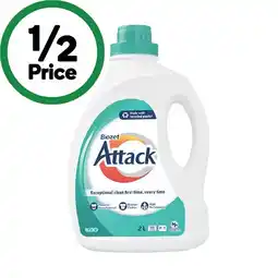 Woolworths Biozet Attack Laundry Liquid 2 Litre or Powder 2 kg offer