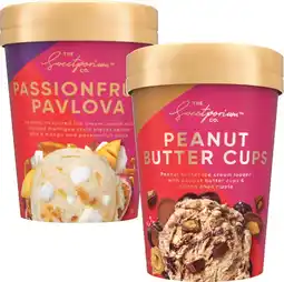 Coles The Sweetporium Co Ice Cream Tub 1 Litre offer