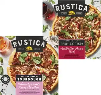 Coles McCain Rustica Pizza 370g-460g offer