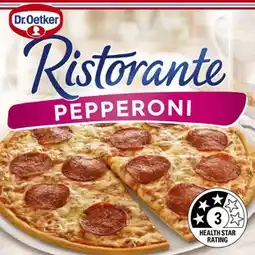 Coles Dr O Ristorante Family Pizza 310g-390g offer