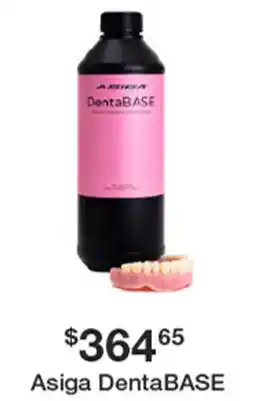 Henry Schein Asiga DentaBASE offer