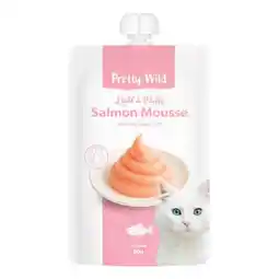 Woolworths Pretty Wild Mousse Cat Treats 80g offer