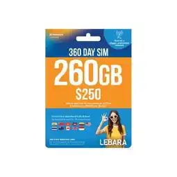 Woolworths Lebara $250 Starter Pack‡ offer