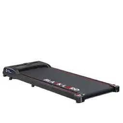 Woolworths BLACK LORD Treadmill Electric Walking Pad 38cm Belt offer