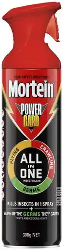 Coles Mortein PowerGard All In One Insect Killer 300g offer