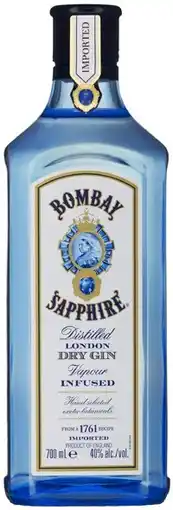 Coles Bombay Sapphire Gin 700mL offer