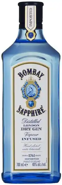 Coles Bombay Sapphire Gin 700mL offer
