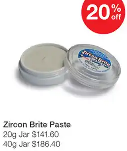 Henry Schein Zircon Brite Paste offer