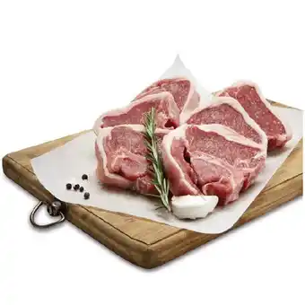 Woolworths Australian Lamb Mid Loin Chops offer