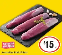 IGA Australian pork fillets offer