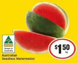 IGA Australian seedless watermelon offer