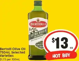 IGA Bertolli Olive Oil offer