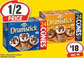 IGA Peters Drumstick offer