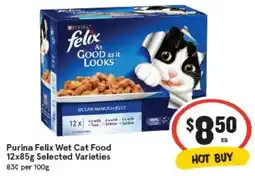 IGA Purina Felix Wet Cat Food Purina Felix offer
