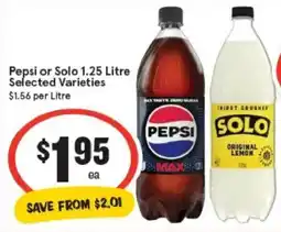 IGA Pepsi or solo offer