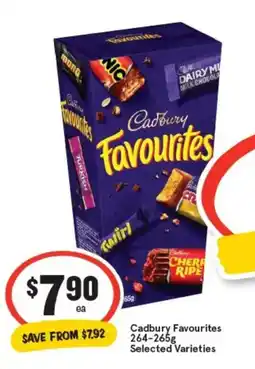 IGA Cadbury favourites offer