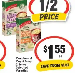 IGA Continental Cup A Soup offer