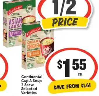 IGA Continental Cup A Soup offer