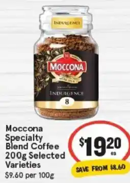 IGA Moccona Specialty Blend Coffee offer