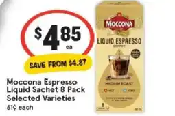 IGA Moccona espresso liquid offer