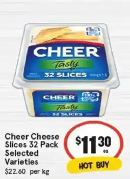 IGA Cheer cheese slices offer