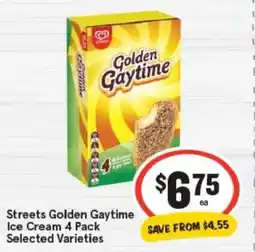 IGA Streets golden gaytime ice cream offer