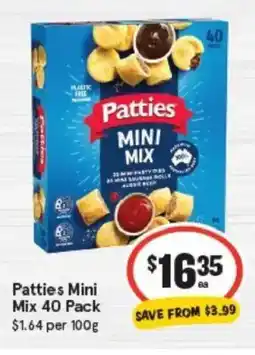 IGA Patties mini mix offer
