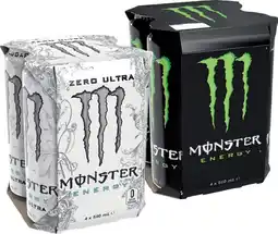 IGA Monster Energy Drink 4x500mL Selected Varieties offer