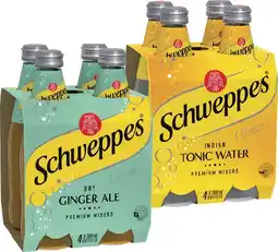 IGA Schweppes Mixers 4x300mL Selected Varieties offer