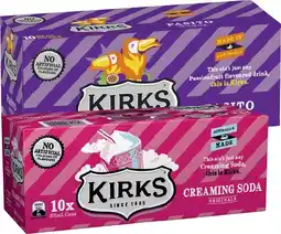 IGA Kirks 10x375mL Selected Varieties offer
