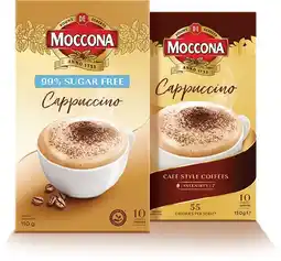 IGA Moccona Coffee Sachets 8‑10 Pack Selected Varieties offer