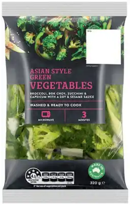 IGA Asian Style Green Vegetables 320g offer