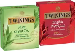 IGA Twinings Tea Bags 80‑100 Pack Selected Varieties offer