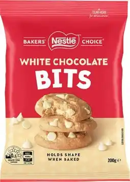 IGA Nestlé Bakers’ Choice Chocolate Bits 200g Selected Varieties offer