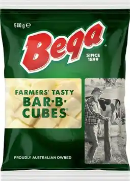 IGA Bega Farmers’ Tasty Bar‑B‑Cubes 500g offer