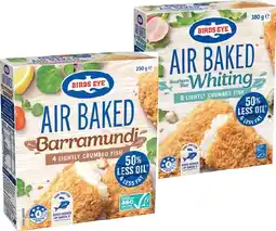 IGA Birds Eye Air Baked Crumbed Fish 250‑380g Selected Varieties offer