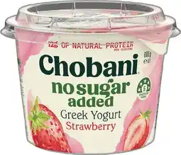 IGA Chobani No Sugar Added Greek Yogurt 680g Selected Varieties offer