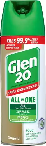 IGA Glen 20 Disinfectant Spray 300g Selected Varieties offer