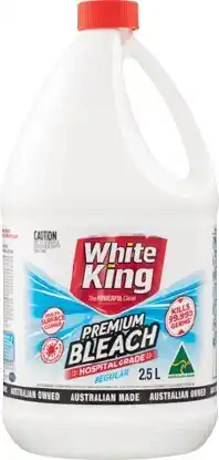 IGA White King Premium Bleach 2.5 Litre Selected Varieties offer