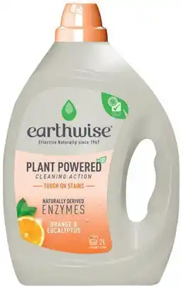 IGA Earthwise Laundry Liquid 2 Litre Selected Varieties offer