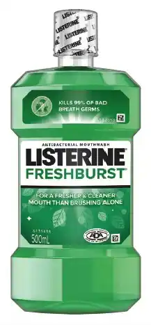IGA Listerine Mouthwash 500mL Selected Varieties offer