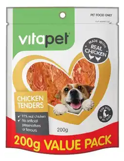 IGA Vitapet Chicken Tenders 200g Value Pack offer