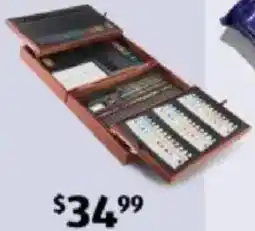ALDI Wooden Art Box Set offer