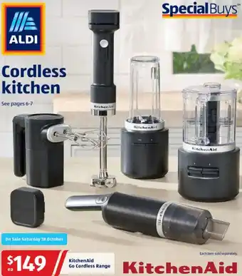 ALDI KitchenAid Go Cordless Range offer