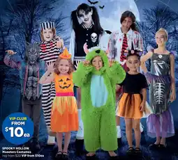 Spotlight Spooky hollow Monsters Costumes offer