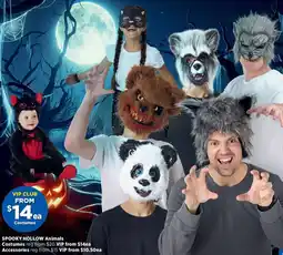 Spotlight Spooky hollow Animals Costumes offer