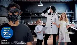 Spotlight Scientists Costumes offer
