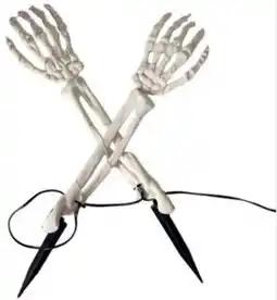 Spotlight Skeleton Arm Stakes Battery operated offer