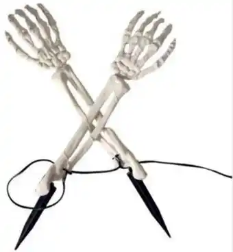Spotlight Skeleton Arm Stakes Battery operated offer